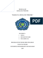 Makalah Bahaya Geologi