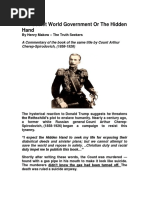 The Secret World Government or The Hidden Hand