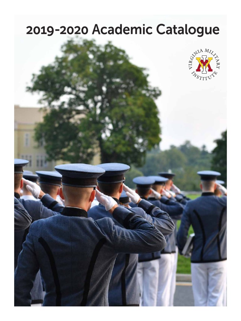 VMI 2019-2020 Academic Catalogue | PDF | Course Credit | Unrest