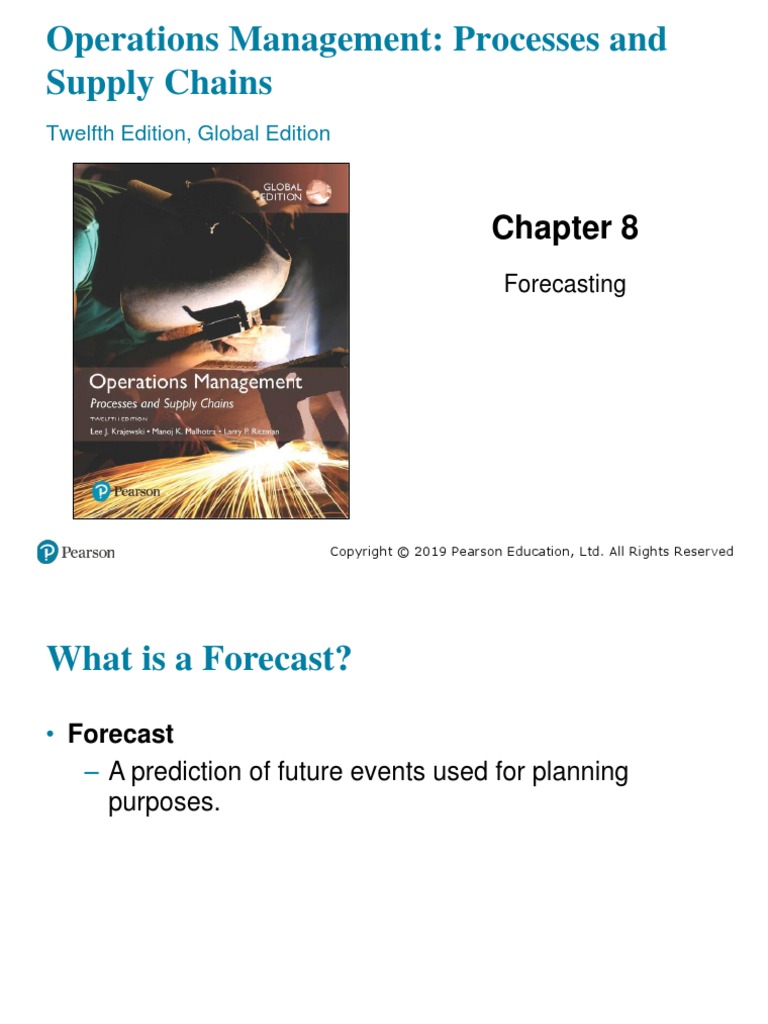 Operation Mangement Chapter 3 | PDF | Forecasting | Errors And Residuals