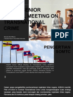 ASEAN Senior Official Meeting On Transnational Crime