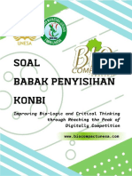 Soal Babak Penyisihan Konbi