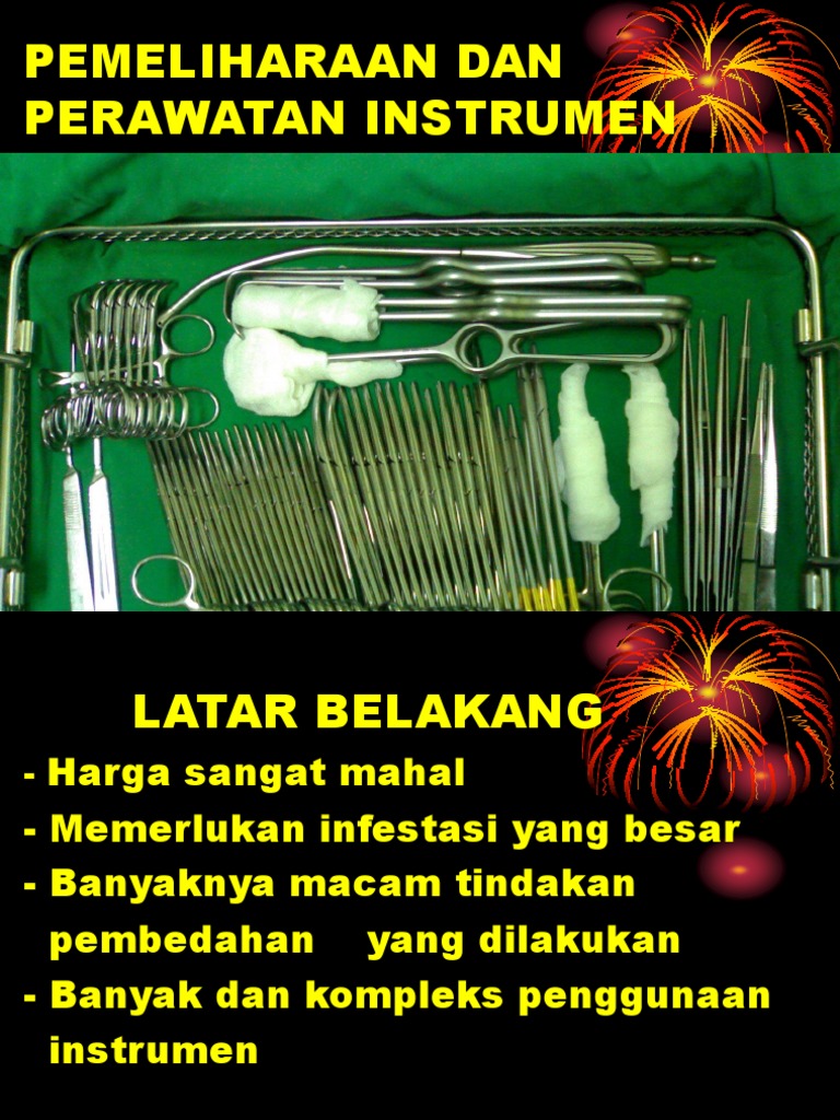 Panduan Perawatan Instrumen Medis | PDF | Teknologi & Rekayasa