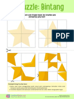 Menyusun Puzzle Sederhana Bintang