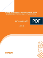MG02-180102 Manual Práctico Para La Evaluación Del Riesgo Biológico en Actividades Laborales Diversas - BIOGAVAL-NEO 2018