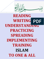 Islamic Syllabus of Nursery