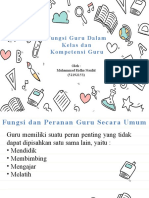 Tugas PPT TTG Fungsi Dan Kompetensi Guru