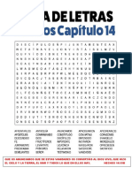 Sopa de Letras Hechos 14