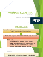 Notifikasi Kosmetika - Agung FN