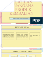 Slide, Penarikan Produk, Pemusnahan Barang, Produk Kembalian