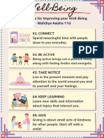 Well Being Poster