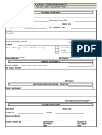 Funds Requisition Form