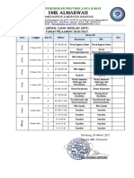 Jadwal US INTI SMK ALMARWAH