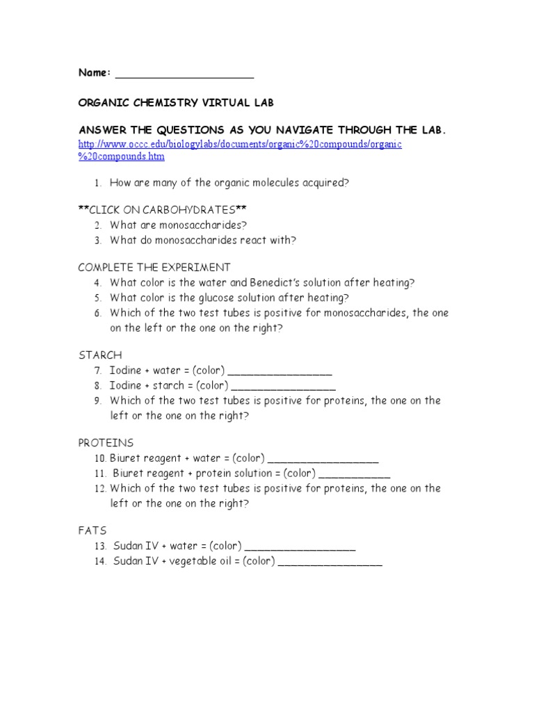 Organic Chemistry Lab Guide | PDF