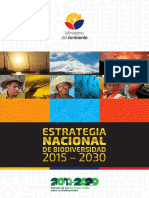 Estrategia Nacional de Biodiversidad 2015-2030 - CALIDAD WEB