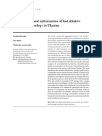 Development and Optimization of Fast Ablative Pyrolysis Technology in Ukraine