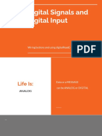 4 - Digital Signals and Digital Input