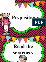 Prepositions Week 2