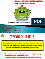 Kelompok 7 - Teori-Teori Yuridis Tentang Kontrak