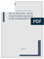 3 - BP in Russia Bad Partners or Bad Partnerships