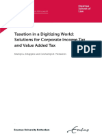 Taxation in A Digitizing World: Solutions For Corporate Income Tax and Value Added Tax