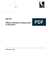 CAP 437 RFS - 2010 - OFFSHORE HELICOPTER lANDING AREA - GUIDANCE ON STANDARDS