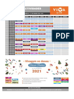 Horario de Actividades: #Vivagymcórdoba