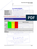 Project Monthly Status Report: Put Your Logo Here