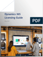 Dynamics 365 Licensing Guide May 2021