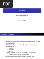 Modbus: Soulimane MAMMAR