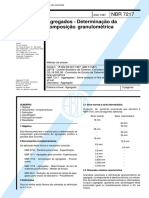 NBR7217_1987 - Agregados - Determinação Da Composição Granulométrica - Método de Ensaio