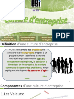 Culture D'entreprise T