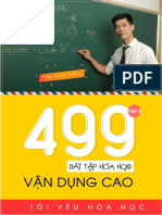 499 Câu Hỏi Vận Dụng Cao - Tập 2