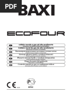 BAXI Eco Four котлы - инструкция