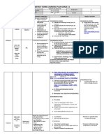 Weekly Home Learning Plan Grade 11: Caloocan City Science HS 11 Jeizl N. Gonzales 4 4