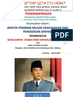 Dinas Pemb - Mulok Untuk P.A. Rochim