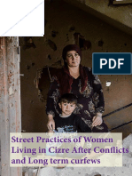 Street Practices of Women Living in Cizre After Conflicts and Long Term Curfews