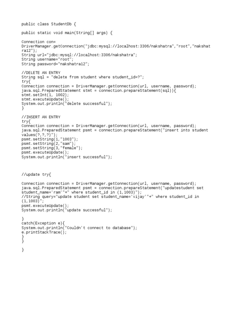 Java Ass-6 | PDF | Computers