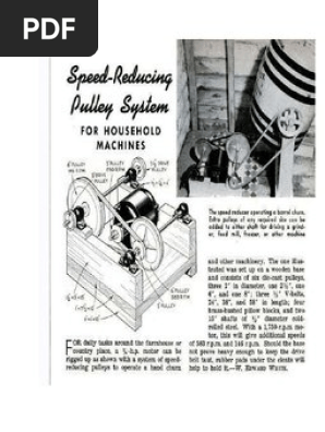 pulley system pdf