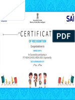 Mansi Arya Certificate