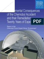 Environmental consequences of the chernobyl  accident 