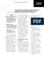 Ibm Insurance Property and Casualty Content Pack For Websphere Business Services Fabric, Version 6.1