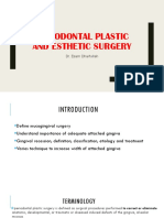 PERIODONTAL PLASTIC AND ESTHETIC SURGERY TECHNIQUES