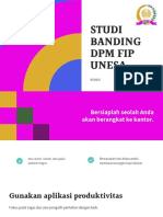 Presentasi Sederhana Bekerja Dari Rumah Geometris Warna-Warni