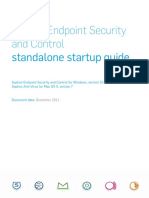 Sophos Endpoint Security and Control Standalone Startup Guide