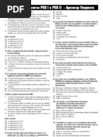 simulado concurso PEBI