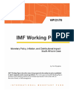 Monetary Policy, Inflation, and Distributional Impact: South Africa's Case