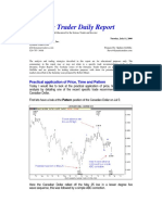 Dynamic Trader Daily Report: Practical Application of Price, Time and Pattern