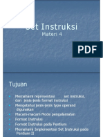 Materi 4 - Set Insruksi