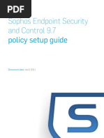 Sophos Endpoint Security and Control 9.7 Policy Setup Guide: April 2011